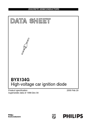 BYX134G Datasheet PDF Philips Electronics
