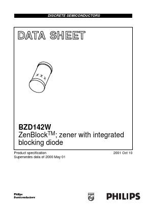 BZD142W Datasheet PDF Philips Electronics