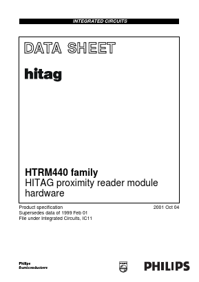 HTRM440/CIE Datasheet PDF Philips Electronics