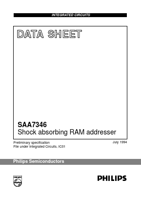 SAA7346H Datasheet PDF Philips Electronics
