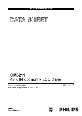 OM62112 Datasheet PDF Philips Electronics