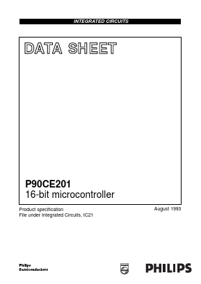 P90CE201 Datasheet PDF Philips Electronics