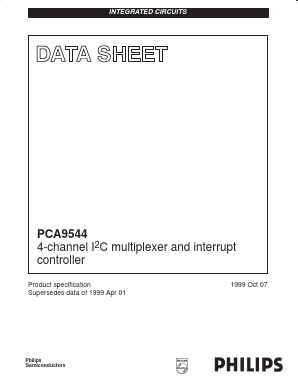 PCA9544 Datasheet PDF Philips Electronics