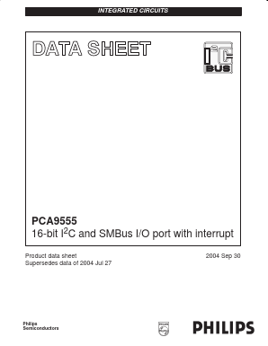PCA9555D Datasheet PDF Philips Electronics