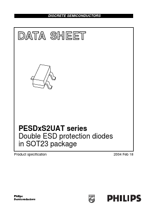 PESDXS2UAT Datasheet PDF Philips Electronics