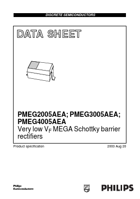 PMEG2005AEA Datasheet PDF Philips Electronics