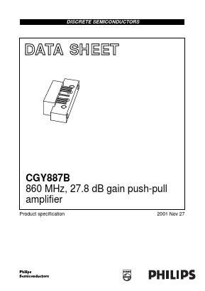 CGY887B Datasheet PDF Philips Electronics