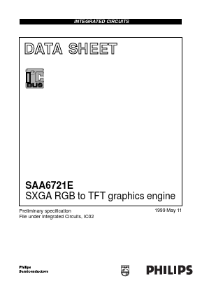 SAA6721E Datasheet PDF Philips Electronics