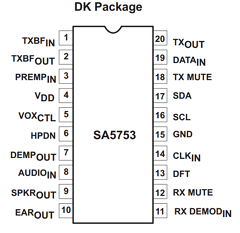 SA5753ADK Datasheet PDF Philips Electronics