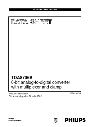 TDA8706A Datasheet PDF Philips Electronics