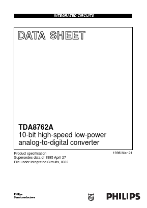 TDA8762AM/6 Datasheet PDF Philips Electronics