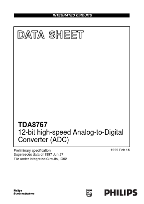 TDA8767H/2 Datasheet PDF Philips Electronics