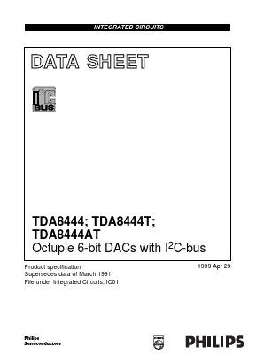 TDA8444T Datasheet PDF Philips Electronics