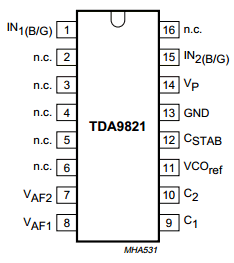 TDA9821 Datasheet PDF Philips Electronics