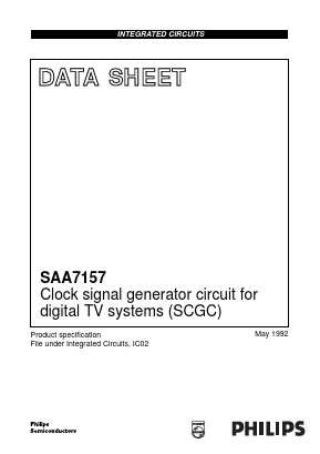 SAA7157 Datasheet PDF Philips Electronics
