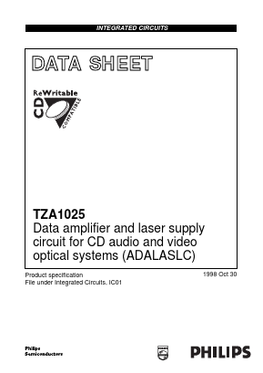 TZA1025 Datasheet PDF Philips Electronics