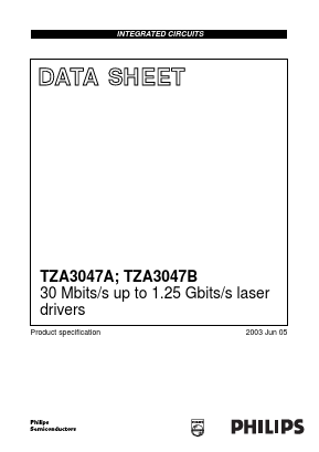 TZA3047B Datasheet PDF Philips Electronics