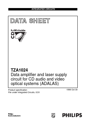 TZA1024 Datasheet PDF Philips Electronics
