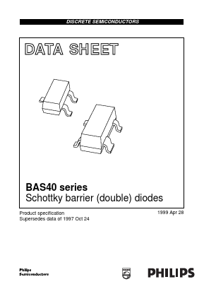 BAS40-05 Datasheet PDF Philips Electronics