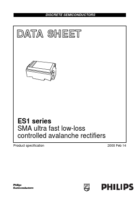 ES1A Datasheet PDF Philips Electronics