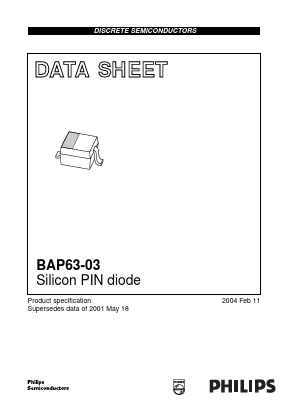 BAP63-03 Datasheet PDF Philips Electronics