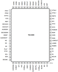 TDA884X-N2 Datasheet PDF Philips Electronics