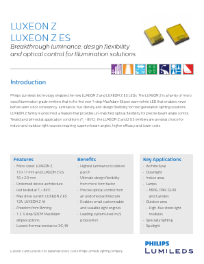 LXZ2-4080-Y Datasheet PDF Philips Electronics