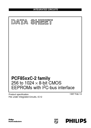 PCF8598C-2W/02-280 Datasheet PDF Philips Electronics