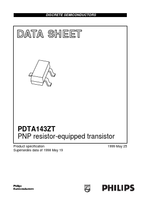 PDTA143 Datasheet PDF Philips Electronics