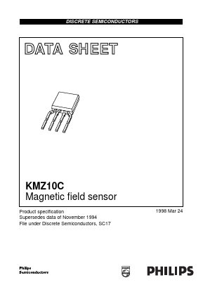 KMZ10C Datasheet PDF Philips Electronics