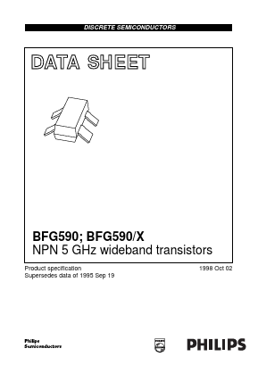 BFG590/X Datasheet PDF Philips Electronics
