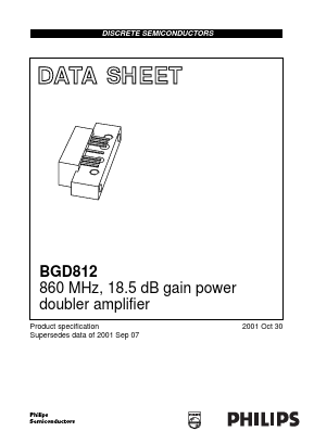 BGD812 Datasheet PDF Philips Electronics
