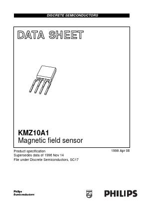 KMZ10A1 Datasheet PDF Philips Electronics