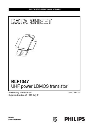 BLF1047 Datasheet PDF Philips Electronics