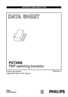 PXT3906 Datasheet PDF Philips Electronics
