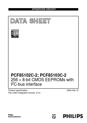 PCF85102C-2T Datasheet PDF Philips Electronics