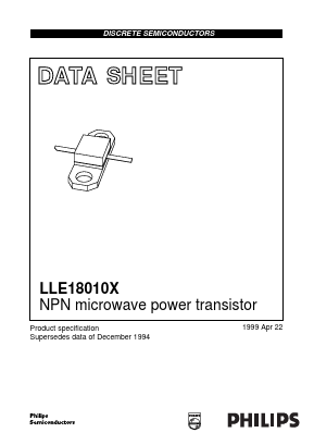 LLE18010X Datasheet PDF Philips Electronics