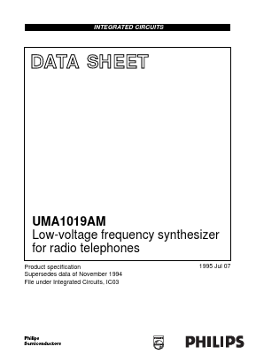 UMA1019AM Datasheet PDF Philips Electronics