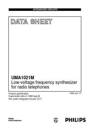 UMA1021M/C1 Datasheet PDF Philips Electronics