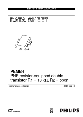PEMB4 Datasheet PDF Philips Electronics