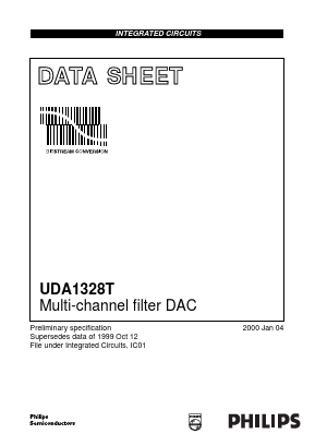 UDA1328 Datasheet PDF Philips Electronics