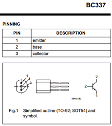BC337-16 Datasheet PDF Philips Electronics