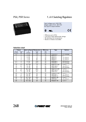 PSA55-7 Datasheet PDF Power-One Inc.