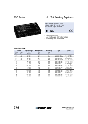 PSC5A10-7IR Datasheet PDF Power-One Inc.