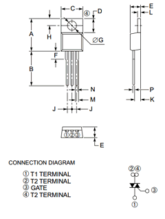 BCR12CM-8L Datasheet PDF Powerex