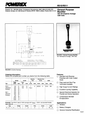 R5111215XXWA Datasheet PDF Powerex