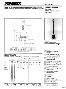 R7010405 Datasheet PDF Powerex