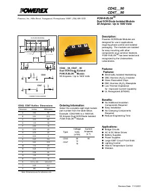 CD471690 Datasheet PDF Powerex