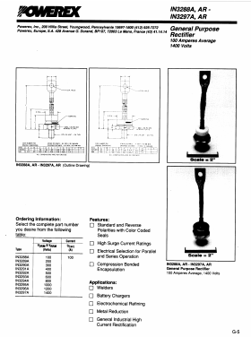1N3297A Datasheet PDF Powerex