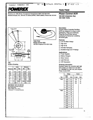 T620072004DN Datasheet PDF Powerex